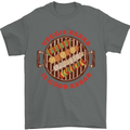 Veggie Kebab Vegetarian Vegan BBQ Mens T-Shirt 100% Cotton Charcoal