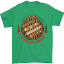 Veggie Kebab Vegetarian Vegan BBQ Mens T-Shirt 100% Cotton Irish Green