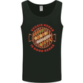 Veggie Kebab Vegetarian Vegan BBQ Mens Vest Tank Top Black