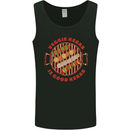 Veggie Kebab Vegetarian Vegan BBQ Mens Vest Tank Top Black