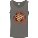 Veggie Kebab Vegetarian Vegan BBQ Mens Vest Tank Top Charcoal