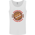 Veggie Kebab Vegetarian Vegan BBQ Mens Vest Tank Top White