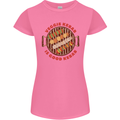 Veggie Kebab Vegetarian Vegan BBQ Womens Petite Cut T-Shirt Azalea