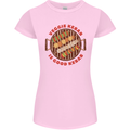 Veggie Kebab Vegetarian Vegan BBQ Womens Petite Cut T-Shirt Light Pink