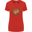 Veggie Kebab Vegetarian Vegan BBQ Womens Wider Cut T-Shirt Red