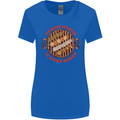 Veggie Kebab Vegetarian Vegan BBQ Womens Wider Cut T-Shirt Royal Blue