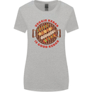 Veggie Kebab Vegetarian Vegan BBQ Womens Wider Cut T-Shirt Sports Grey