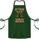 Veteran Boots British Army Marines Paras Cotton Apron 100% Organic Forest Green