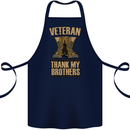 Veteran Boots British Army Marines Paras Cotton Apron 100% Organic Navy Blue