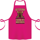 Veteran Boots British Army Marines Paras Cotton Apron 100% Organic Pink