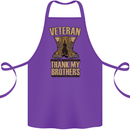Veteran Boots British Army Marines Paras Cotton Apron 100% Organic Purple