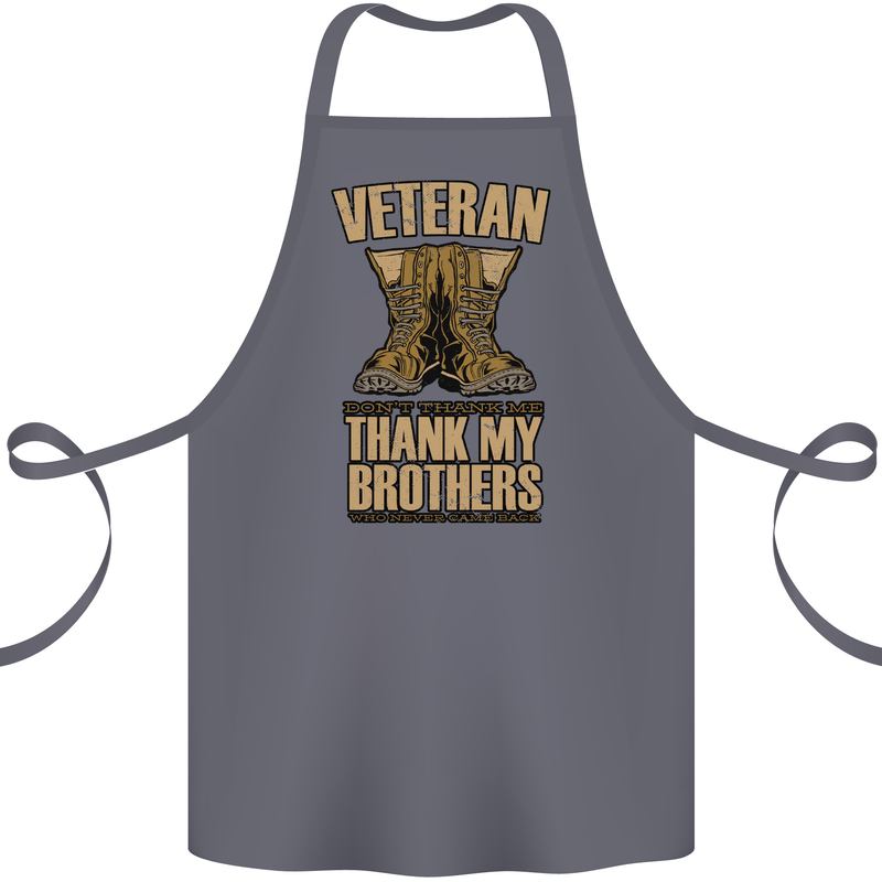 Veteran Boots British Army Marines Paras Cotton Apron 100% Organic Steel