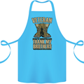 Veteran Boots British Army Marines Paras Cotton Apron 100% Organic Turquoise