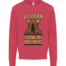 Veteran Boots British Army Marines Paras Kids Sweatshirt Jumper Heliconia