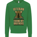 Veteran Boots British Army Marines Paras Kids Sweatshirt Jumper Irish Green