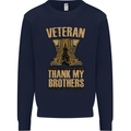 Veteran Boots British Army Marines Paras Kids Sweatshirt Jumper Navy Blue