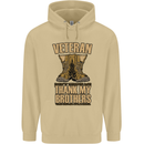 Veteran Boots British Army Marines Paras Mens 80% Cotton Hoodie Sand