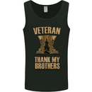 Veteran Boots British Army Marines Paras Mens Vest Tank Top Black
