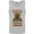 Veteran Boots British Army Marines Paras Mens Vest Tank Top Sports Grey