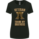 Veteran Boots British Army Marines Paras Womens Wider Cut T-Shirt Black