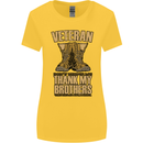 Veteran Boots British Army Marines Paras Womens Wider Cut T-Shirt Yellow