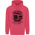 Video Gamer Retro Club Gaming Childrens Kids Hoodie Heliconia