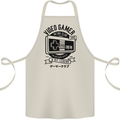 Video Gamer Retro Club Gaming Cotton Apron 100% Organic Natural