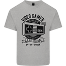 Video Gamer Retro Club Gaming Kids T-Shirt Childrens Sports Grey