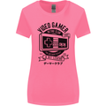 Video Gamer Retro Club Gaming Womens Wider Cut T-Shirt Azalea