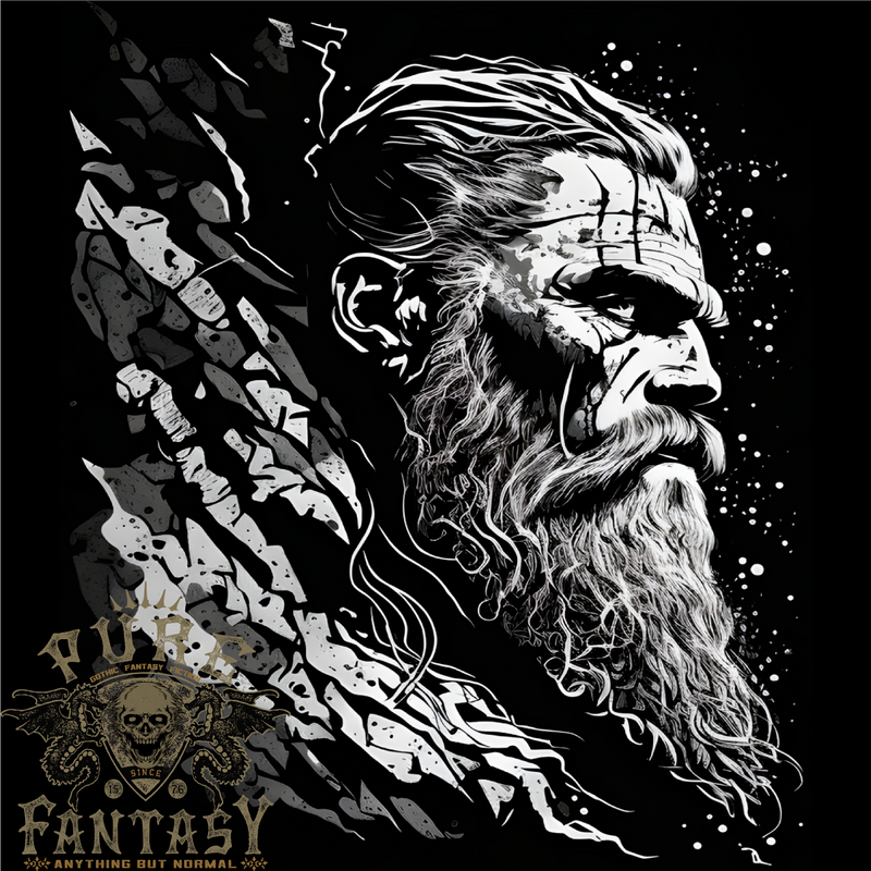 Viking Elder Valhalla Odin Norse Gods Mens Cotton T-Shirt Tee Top