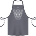 Viking Bear Symbols With Valknut Symbol Cotton Apron 100% Organic Steel