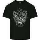 Viking Bear Symbols With Valknut Symbol Kids T-Shirt Childrens Black