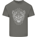Viking Bear Symbols With Valknut Symbol Kids T-Shirt Childrens Charcoal