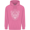 Viking Bear Symbols With Valknut Symbol Mens 80% Cotton Hoodie Azelea