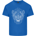 Viking Bear Symbols With Valknut Symbol Mens Cotton T-Shirt Tee Top Royal Blue