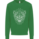 Viking Bear Symbols With Valknut Symbol Mens Sweatshirt Jumper Irish Green