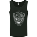 Viking Bear Symbols With Valknut Symbol Mens Vest Tank Top Black