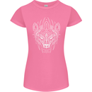 Viking Bear Symbols With Valknut Symbol Womens Petite Cut T-Shirt Azalea