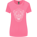 Viking Bear Symbols With Valknut Symbol Womens Wider Cut T-Shirt Azalea