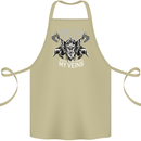 Viking Blood Odin Valhalla Norse Mythology Cotton Apron 100% Organic Khaki