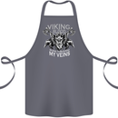 Viking Blood Odin Valhalla Norse Mythology Cotton Apron 100% Organic Steel