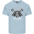 Viking Blood Odin Valhalla Norse Mythology Kids T-Shirt Childrens Light Blue