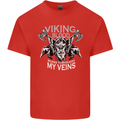 Viking Blood Odin Valhalla Norse Mythology Kids T-Shirt Childrens Red