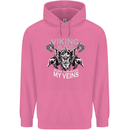 Viking Blood Odin Valhalla Norse Mythology Mens 80% Cotton Hoodie Azelea