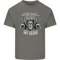 Viking Blood Odin Valhalla Norse Mythology Mens Cotton T-Shirt Tee Top Charcoal