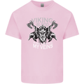 Viking Blood Odin Valhalla Norse Mythology Mens Cotton T-Shirt Tee Top Light Pink
