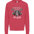 Viking Blood Odin Valhalla Norse Mythology Mens Sweatshirt Jumper Heliconia