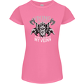 Viking Blood Odin Valhalla Norse Mythology Womens Petite Cut T-Shirt Azalea