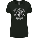 Viking Blood Odin Valhalla Norse Mythology Womens Wider Cut T-Shirt Black