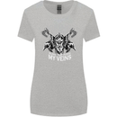 Viking Blood Odin Valhalla Norse Mythology Womens Wider Cut T-Shirt Sports Grey